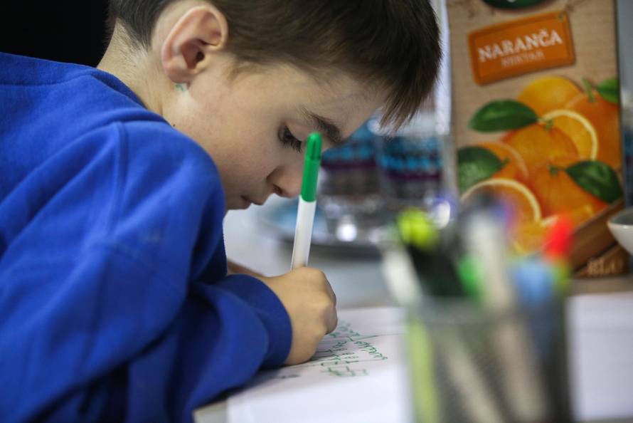 Zagreb: Liudmyla Sai i njen sin Timofii izbjegli su iz Ukrajine