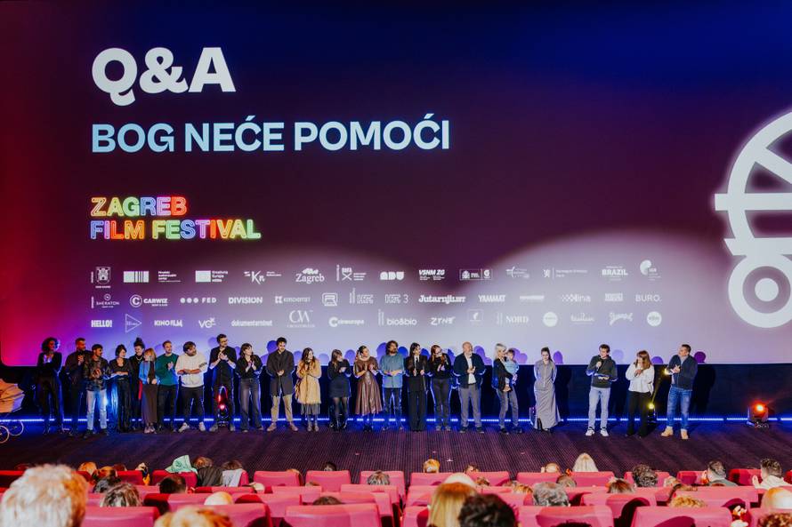 Zagrebačka publika pljeskom je dočekala film 'Bog neće pomoći'