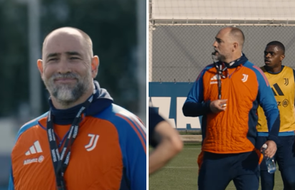 VIDEO Tudorova 'čelična ruka' već je prionula radu! Juventus je objavio kadrove s treninga