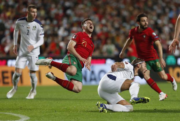 World Cup - UEFA Qualifiers - Group A - Portugal v Serbia