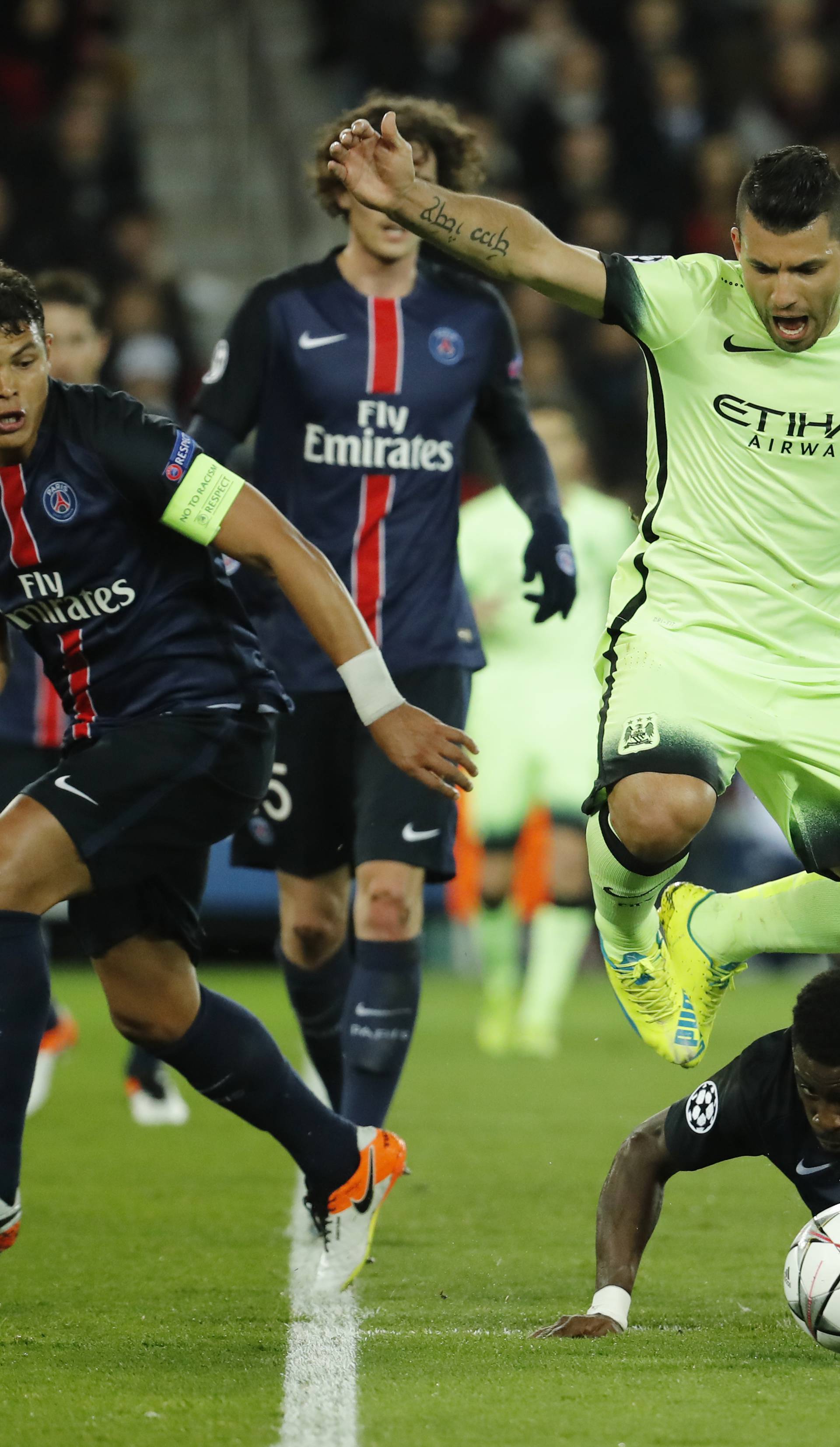 Paris St Germain v Manchester City - UEFA Champions League Quarter Final First Leg