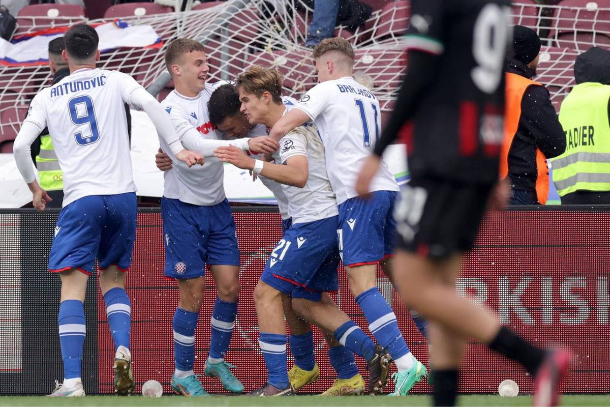 KRAJ Hajduk U19 – AC Milan U19 3:1, Bili tići su u finalu Lige prvaka  mladih!