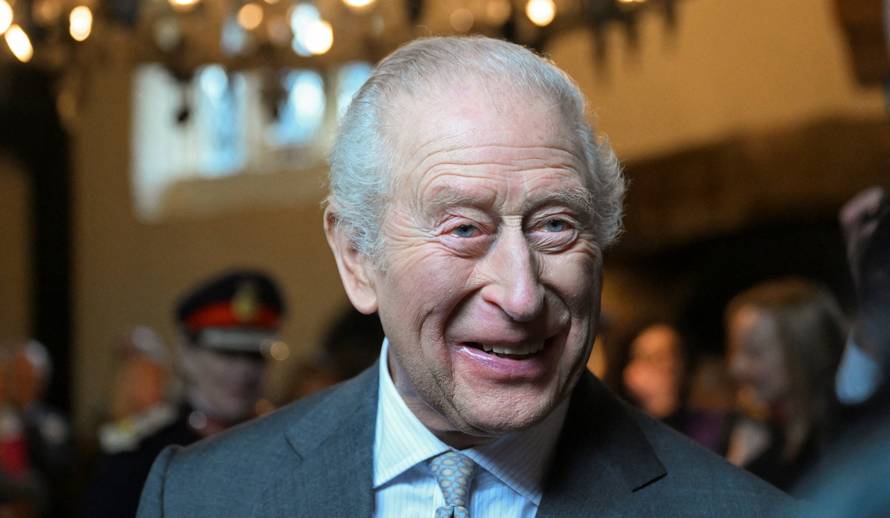 Britain's King Charles visits Lancashire