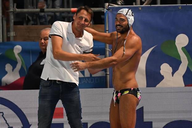 Waterpolo Italian Serie A match - Final 1st / 2nd place - race 3 - Pro Recco vs AN Brescia