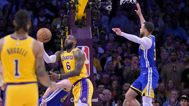 NBA: Playoffs-Golden State Warriors at Los Angeles Lakers