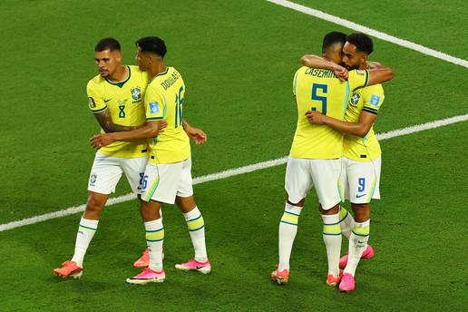 VIDEO &Scaron;kotska - Brazil 0-3: Vini i Cunha razbili &Scaron;kote, 'sele&ccedil;&atilde;o' s prvog mjesta ide u nokaut-fazu