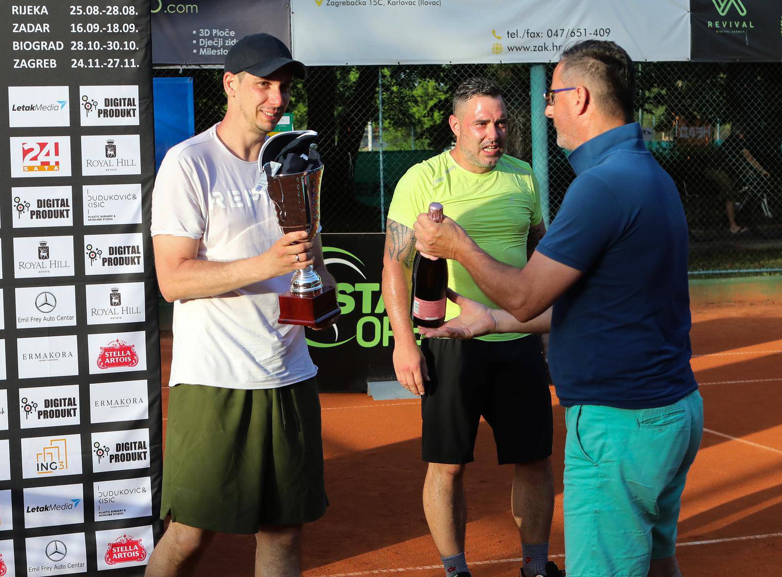 Karlovac: Završen je teniski turnir Stars Open Tour 