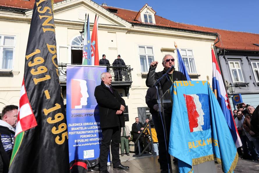Prosvjed protiv Beljaka: Đuro Glogoški došao s autoradijem