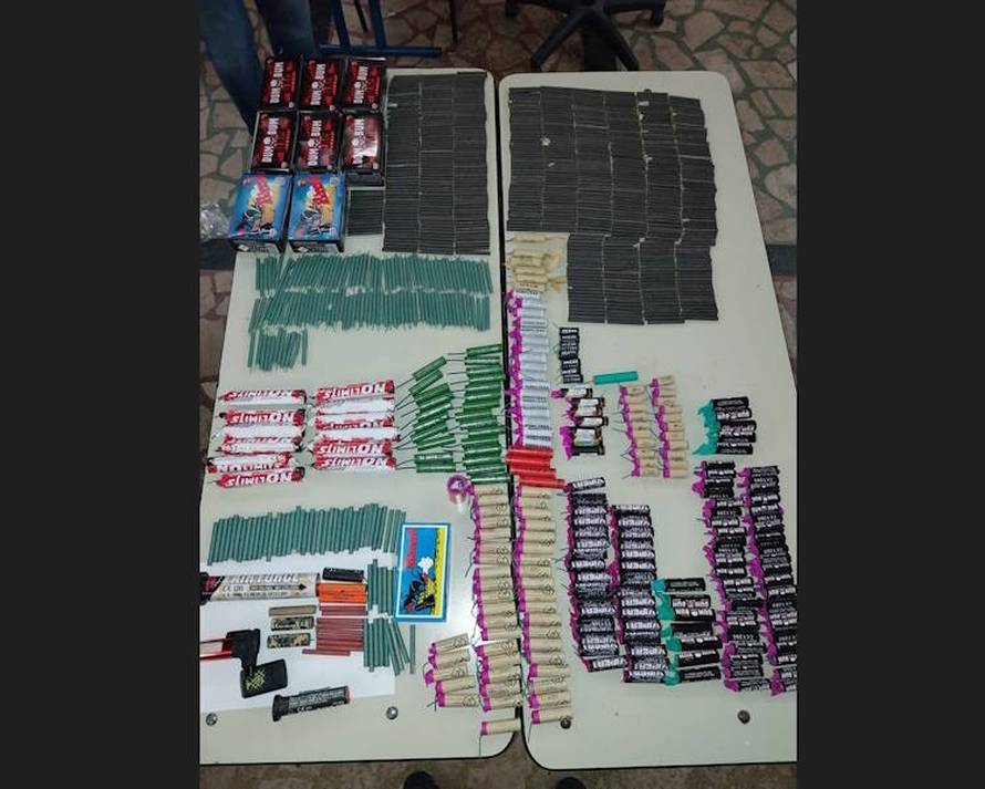 FOTO Kod dvojice maloljetnika u Zagrebu pronašli gotovo tisuću komada opasne pirotehnike