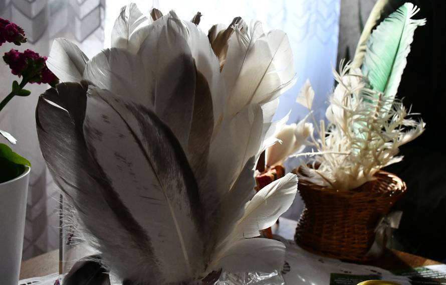 Mala Kopanica: Darko Radičević od guščjeg perja izrađuje peruškice - zaboravljeno kuhinjsko pomagalo