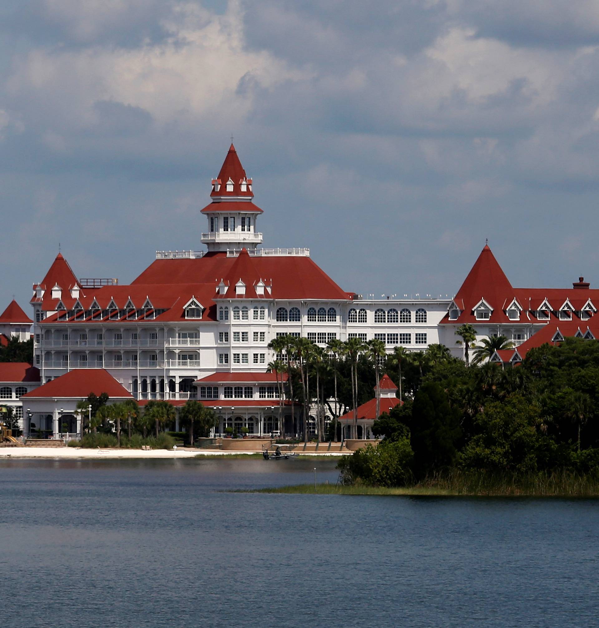 The Grand Floridian is photographed at the Walt Disney World resort in Orlando, Florida, U.S.
