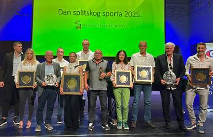 Hajdukovom liječniku Fabjanu Čukelju i vaterpolistu Damiru  Poliću nagrada Fabjan Kaliterna