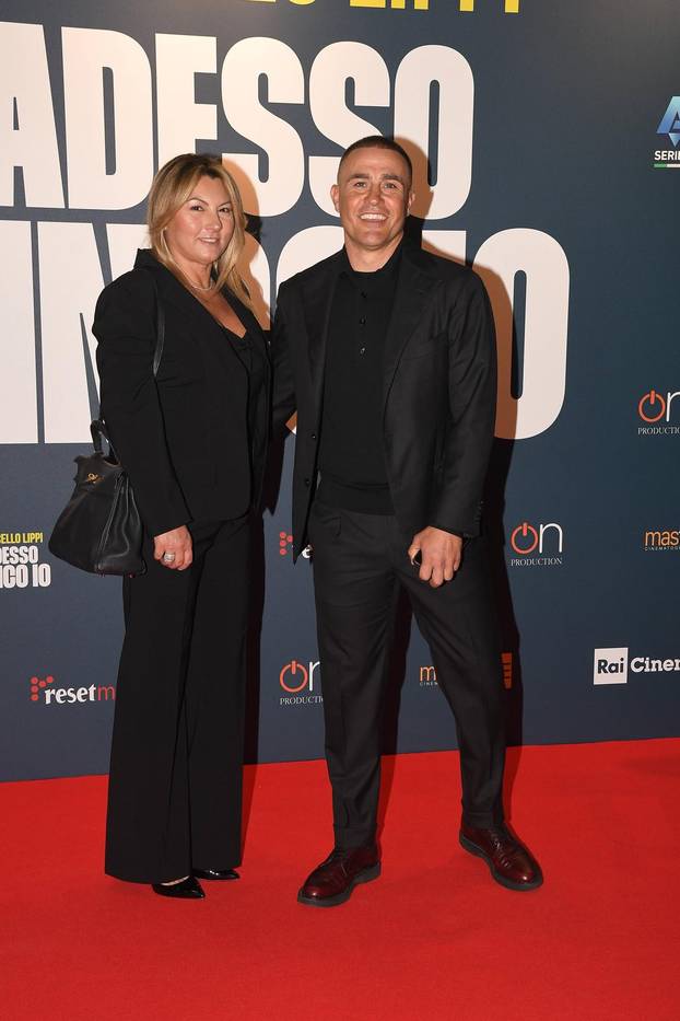 Rome, Cinema The Space Moderno Premiere of the Docufilm "Marcello Lippi Now I Win"