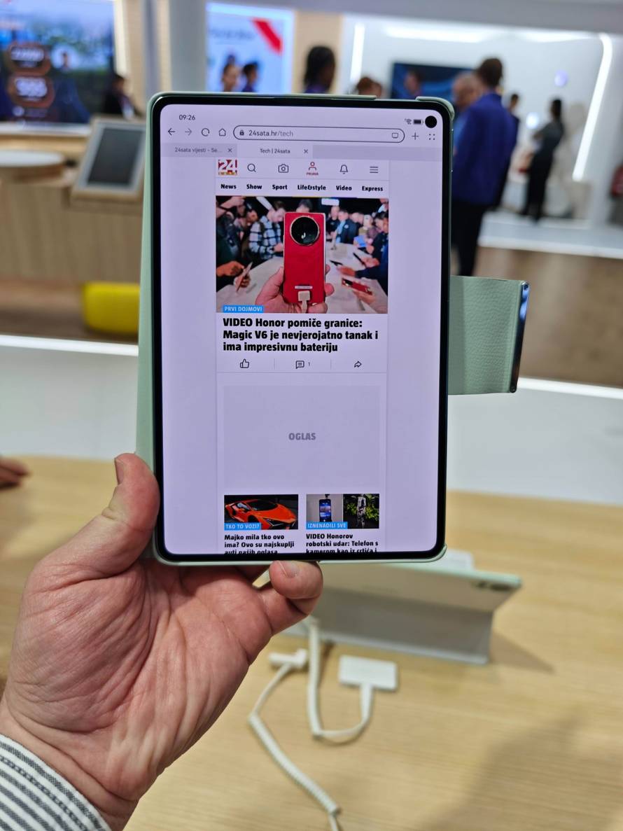 FOTO Huaweijev rival iPadu: Na MWC-u prikazali Matepad Mini