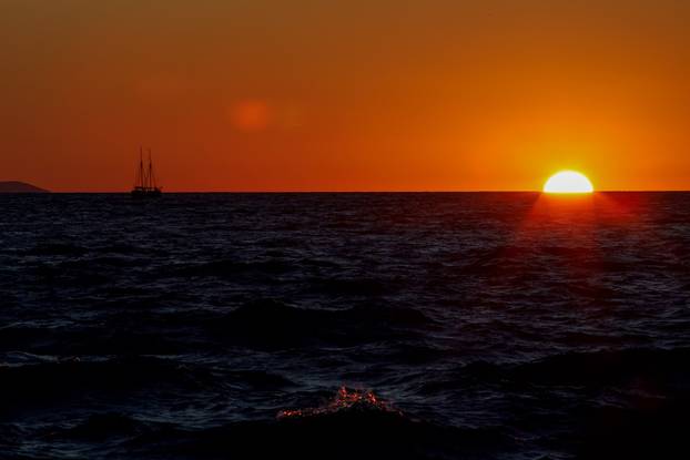 Zadar: Smiraj dana i zalazak sunca