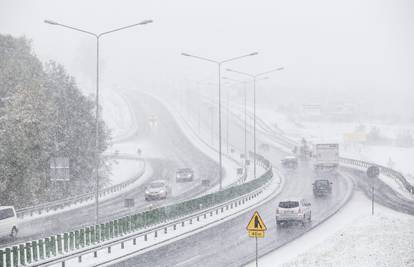 Pao prvi snijeg u Njemačkoj i Poljskoj pa paralizirao promet