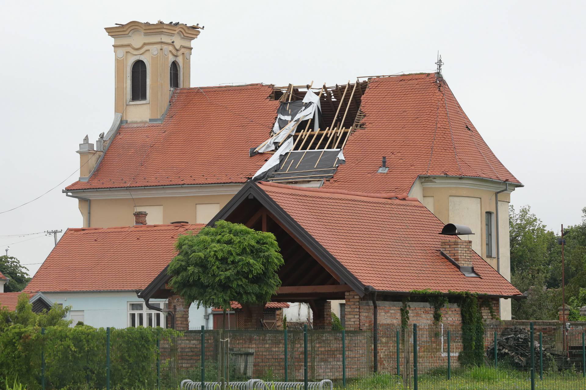 Sanacija štete u Retkovcu nakon razornog nevremena