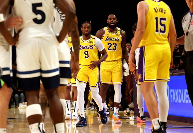 NBA: Minnesota Timberwolves at Los Angeles Lakers