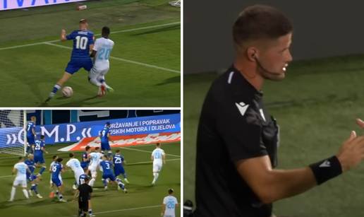 Poslušajte komunikaciju VAR-a i Kolarića kod penala za Dinamo te nedosuđenog Riječanima