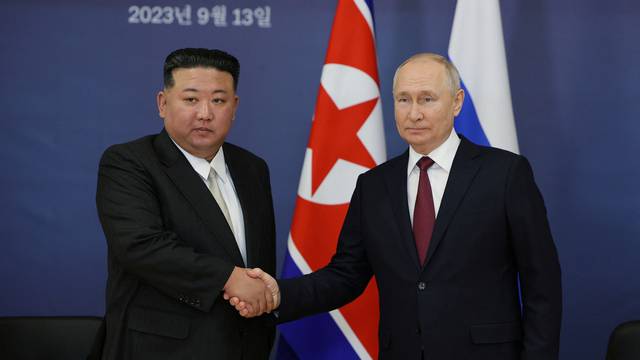 Russia's President Putin and North Korea's leader Kim meet in Amur region