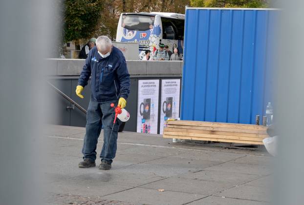 Zagreb: U tijeku su radovi na obnovi pokretnih stepenica Importanne centra 