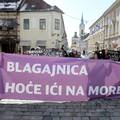 Prosvjed žena pred Vladom: Predale Plenkoviću zahtjeve