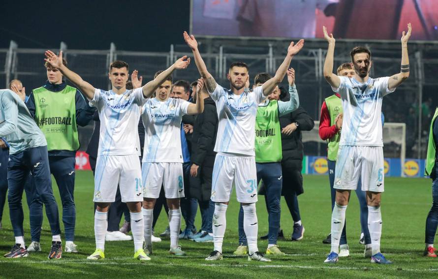 Susret Rijeke i Omonije u doigravanju za osminu finala Konferencijske lige