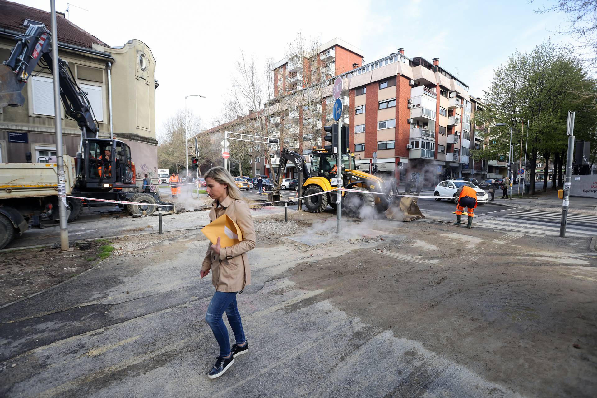 Zagreb: Sanacija cjevovoda u Vodovodnoj ulici