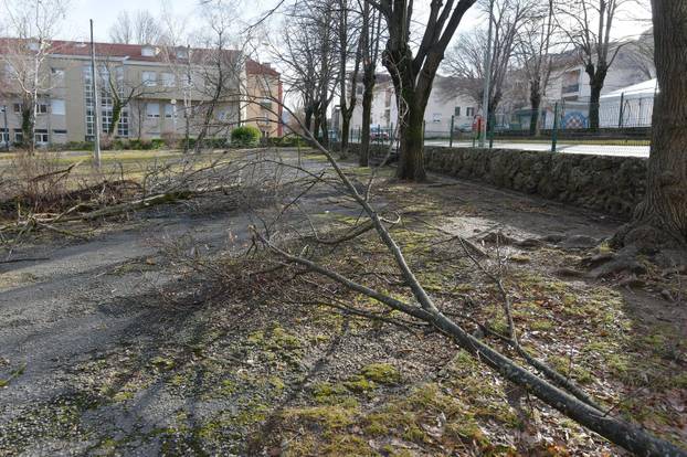 Knin: Posljednice velikog leda koji je okovao Knin