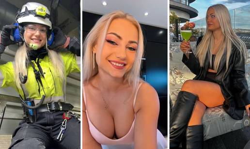 FOTO Plavokosa ljepotica radi na naftnoj platformi: Ljude to šokira! Dižem se u četiri ujutro