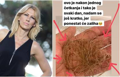 Mirna Zidarić uplašila fotkom: Zbog korone joj ispada kosa...