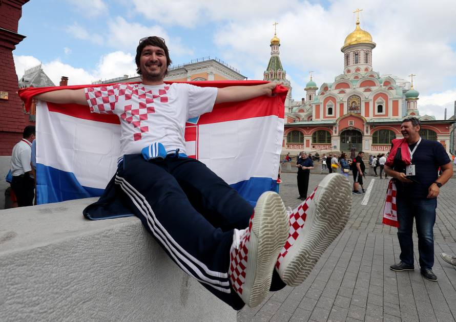 'Crven-bijeli' trg u Moskvi: Za Hrvate navijao i Steven Seagal