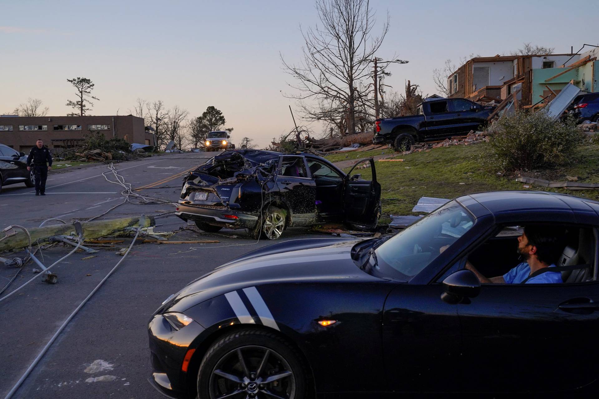 Monster storm system tore through the South and Midwest