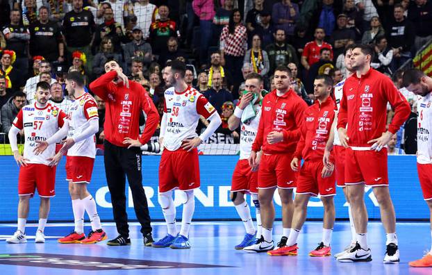 EHF 2024 Men's European Handball Championship - Main Round - France v Croatia