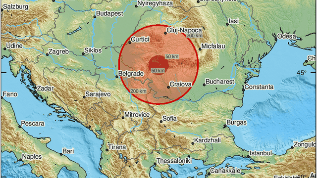 Rumunjsku zatreslo 4,3 Richtera