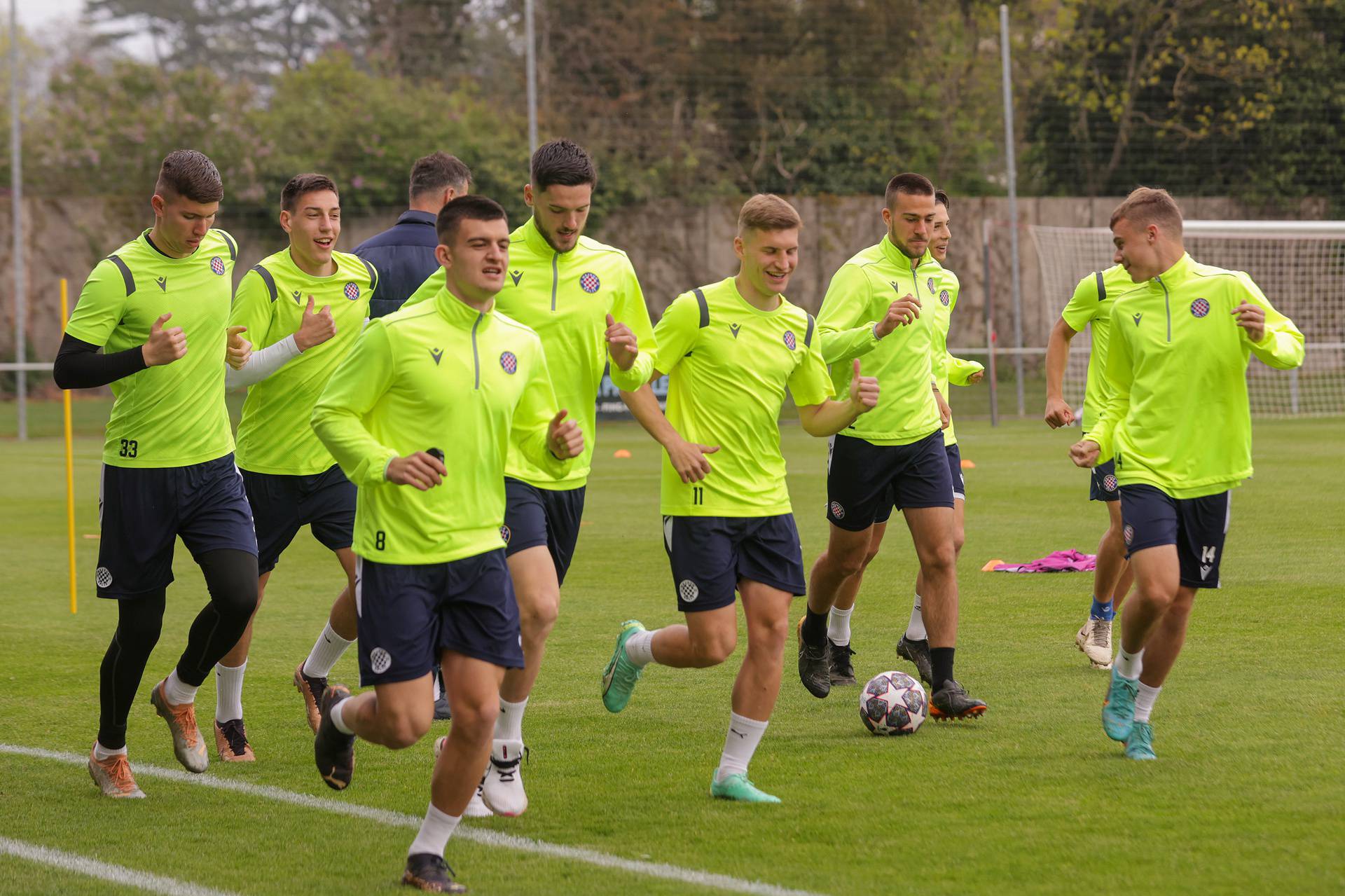 Nyon: Trening mladih nogometaša HNK Hajduk u Švicarskoj