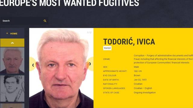 Objavili tjeralicu: Ivica Todorić jedan od najtraženijih u Europi