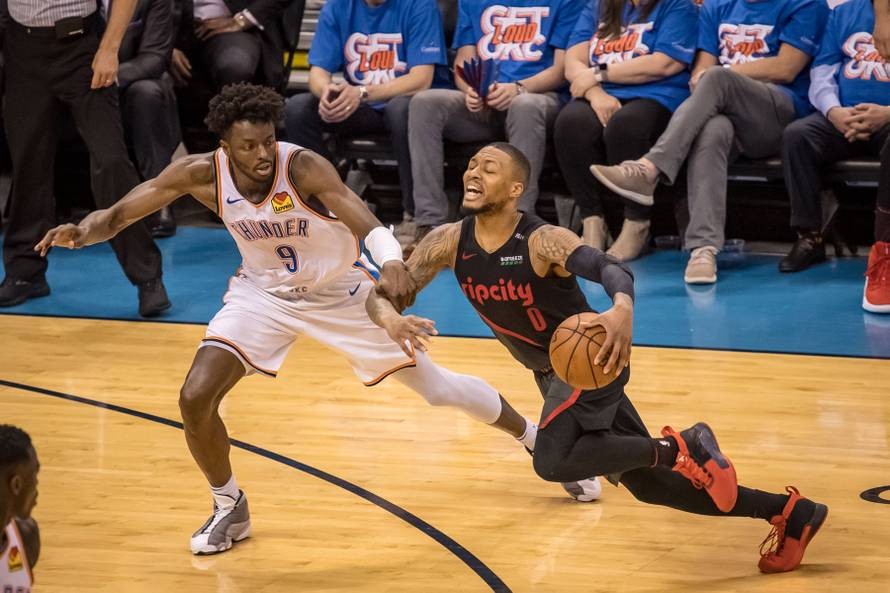 NBA: Playoffs-Portland Trail Blazers at Oklahoma City Thunder