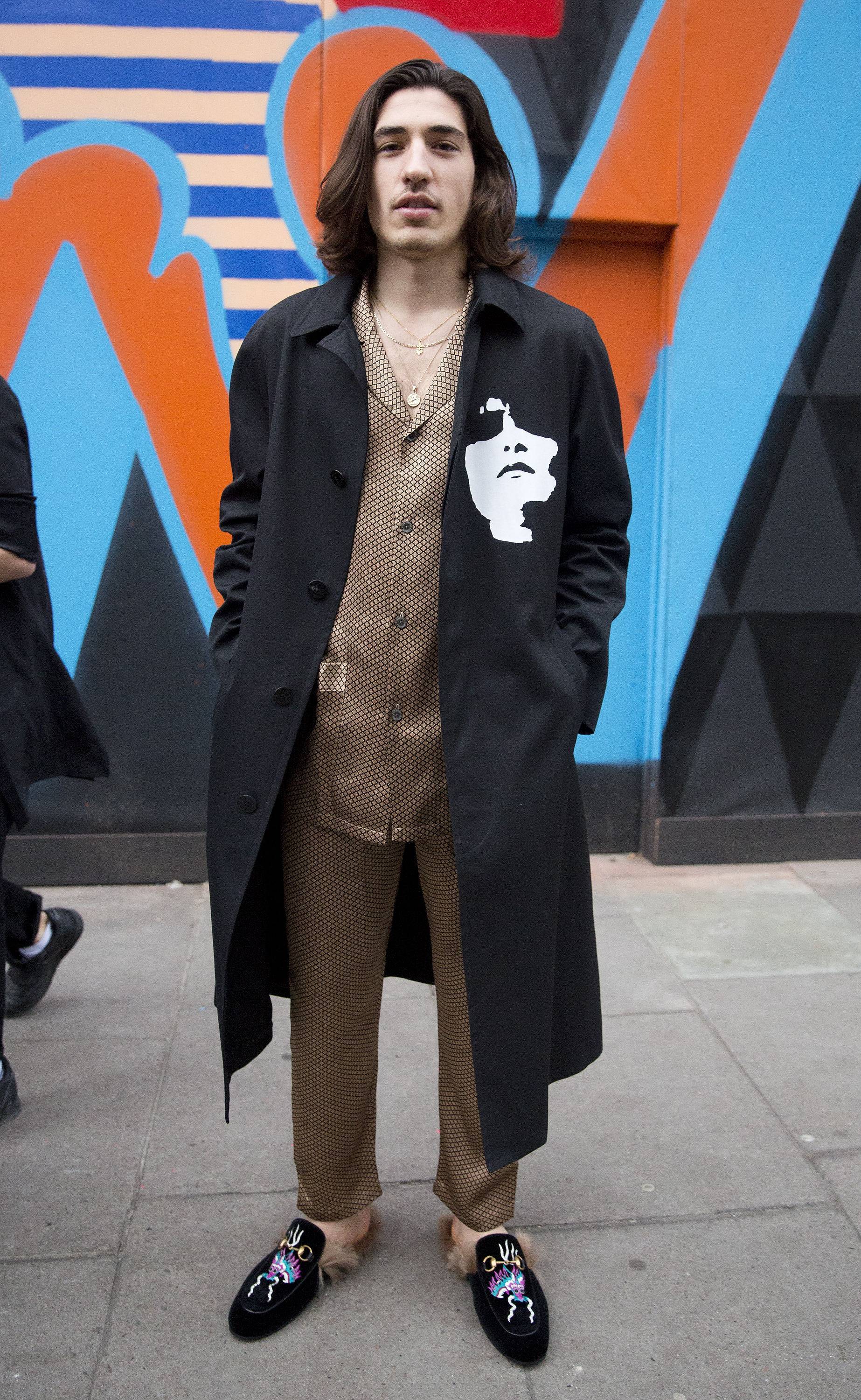 Street style fashion - London Fashion Week Men's AW18