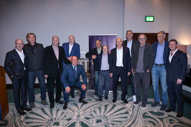 Zagreb: Proslava 80. rođendana Košarkaškog kluba Cibona u hotelu Esplanade