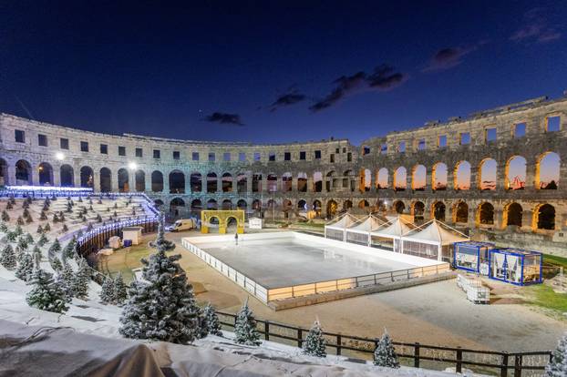 U Pulskoj Areni traju zadnje pripreme za advent