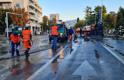 U Zagrebu opet pukle cijevi: Čak tri kvarta su ostala bez vode
