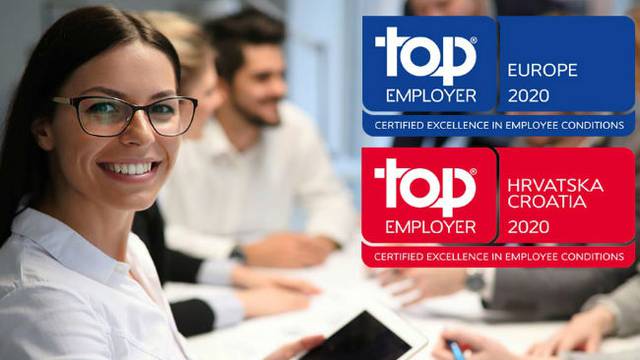 Zagrebačka banka ponovno Top Employer Croatia i Europe 2020