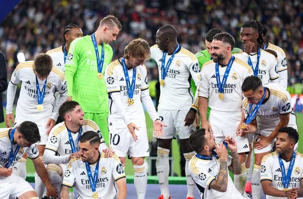 London: Slavlje Real Madrida nakon pobjede u finalu Lige prvaka