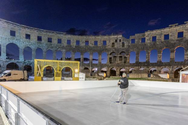 U Pulskoj Areni traju zadnje pripreme za advent