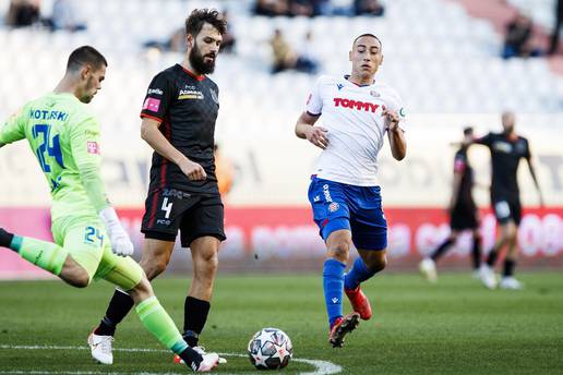 Gustafssonov Hajduk melje u prazno, igra je to bez rezultata