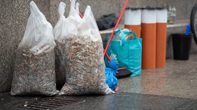 Zagreb: Akcija Čistećih medvjedića, skupili su 100.000 čikova