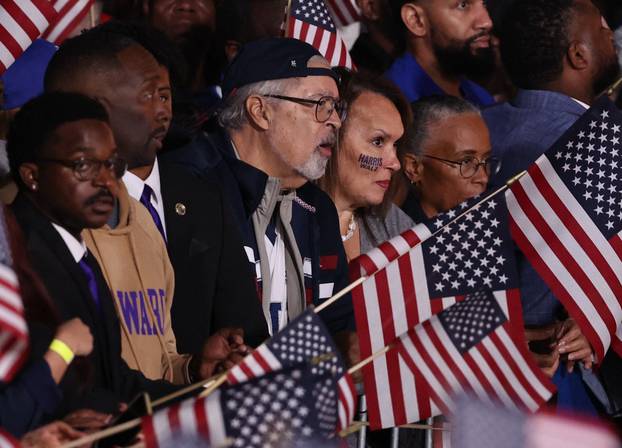 2024 U.S. Presidential Election Night, at Howard University, in Washington
