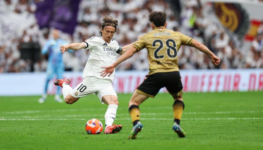 Madrid: Utakmica Real Madrid - Real Sociedad, posljednja u kojoj Luka Modrić igra s dresom Real Madrida