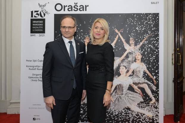 Zagreb: Poznati na premijeri baleta Orašar u HNK